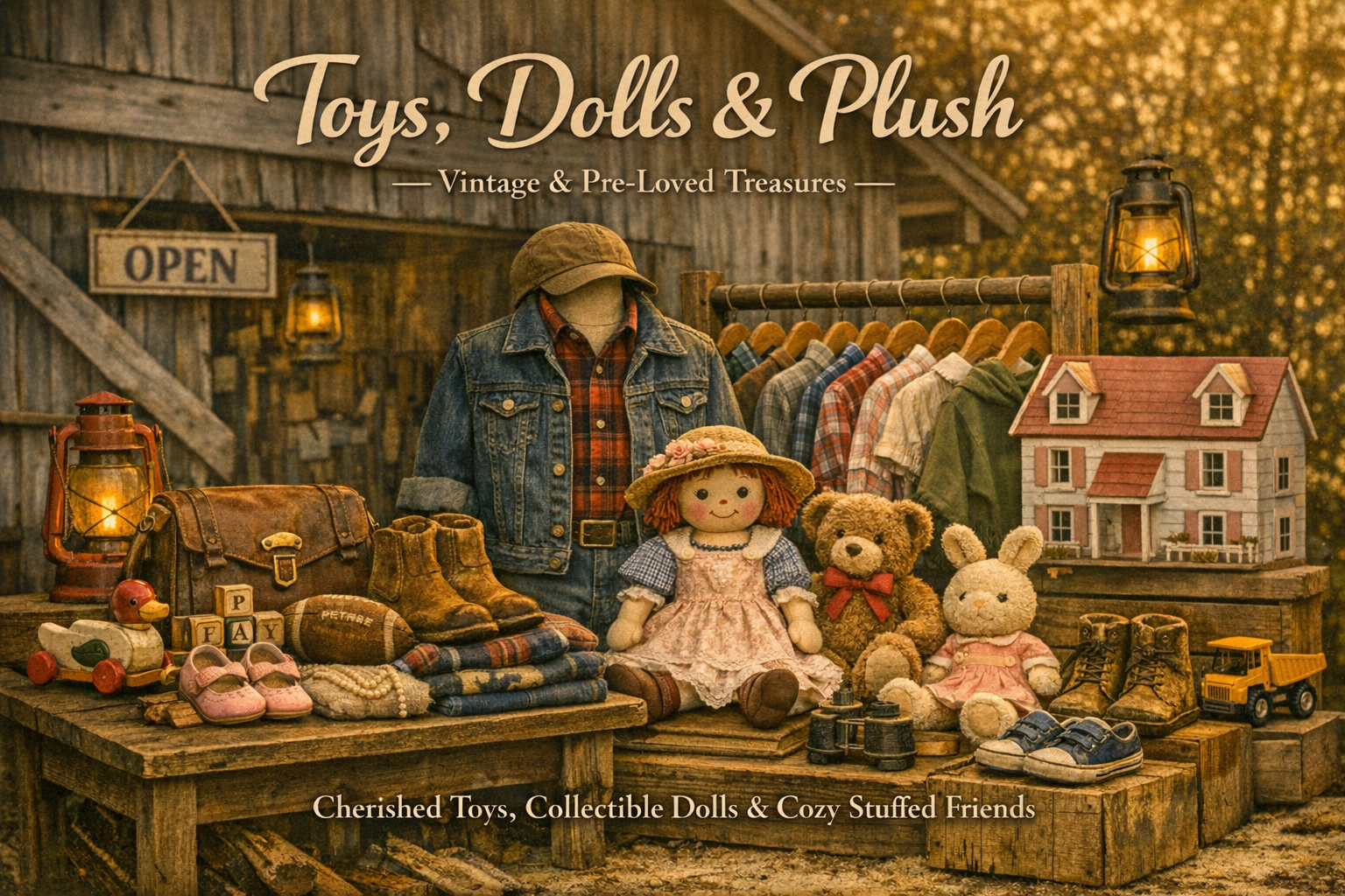 Vintage Toys, Dolls, Stuffed Animals
