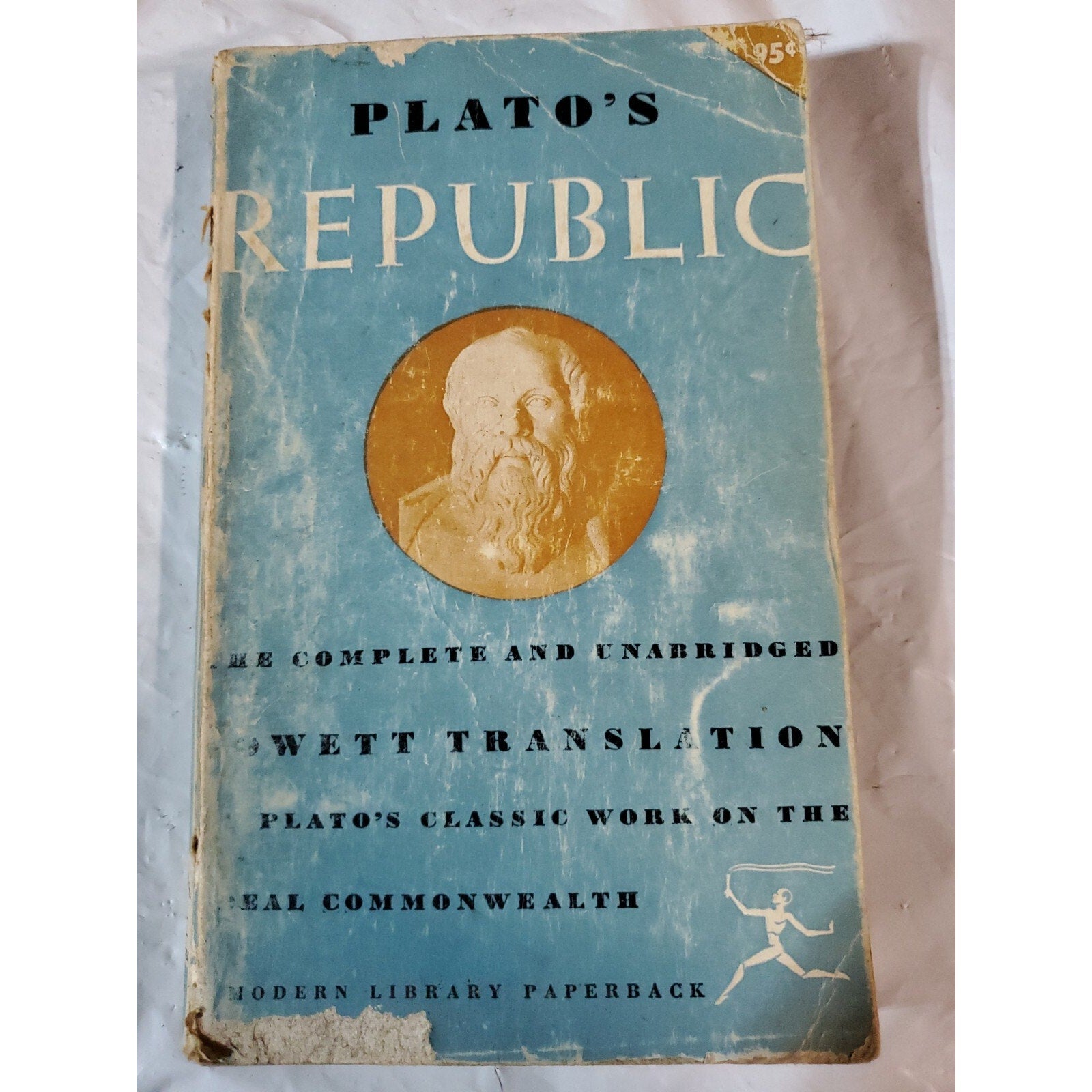 Plato : The Republic by Plató Paperback) vintage translated by B. Jewett MA