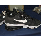 Nike Air Max 270 React Tennis Shoes Men’s Size 12 Running Black White CI3866-00