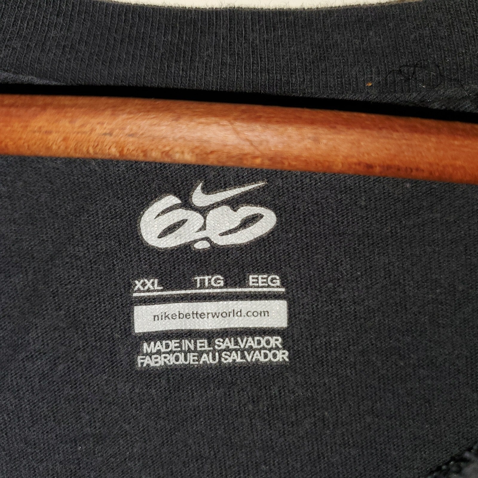 NIKE JUST DO IT Black splash GRAPHIC T-SHIRT EXCLUSIVE ART MENS SIZE XXL