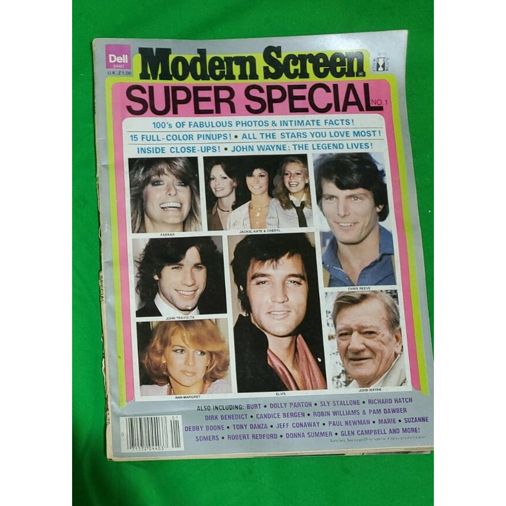 1979 MODERN SCREEN SUPER SPECIAL MAGAZINE-ELVIS PRESLEY-PHOTOS & STORIES-ST 5927