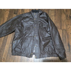 Mens Real leather Riding jacket 2 XL Harbor Bay