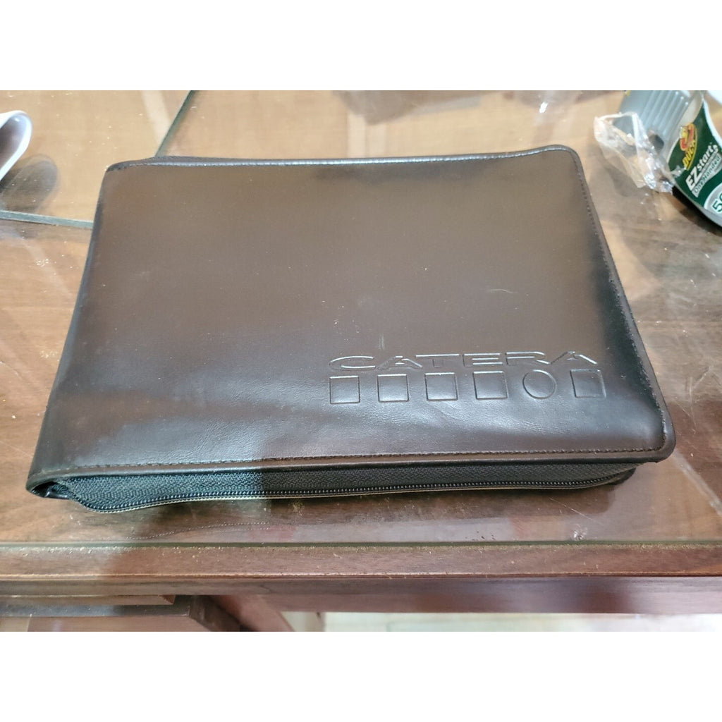 1998 CADILLAC CATERA OWNERS MANUAL SET W/ LEATHER CASE & PEN