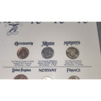 Disney World International Coin Set Vintage Epcot 2000