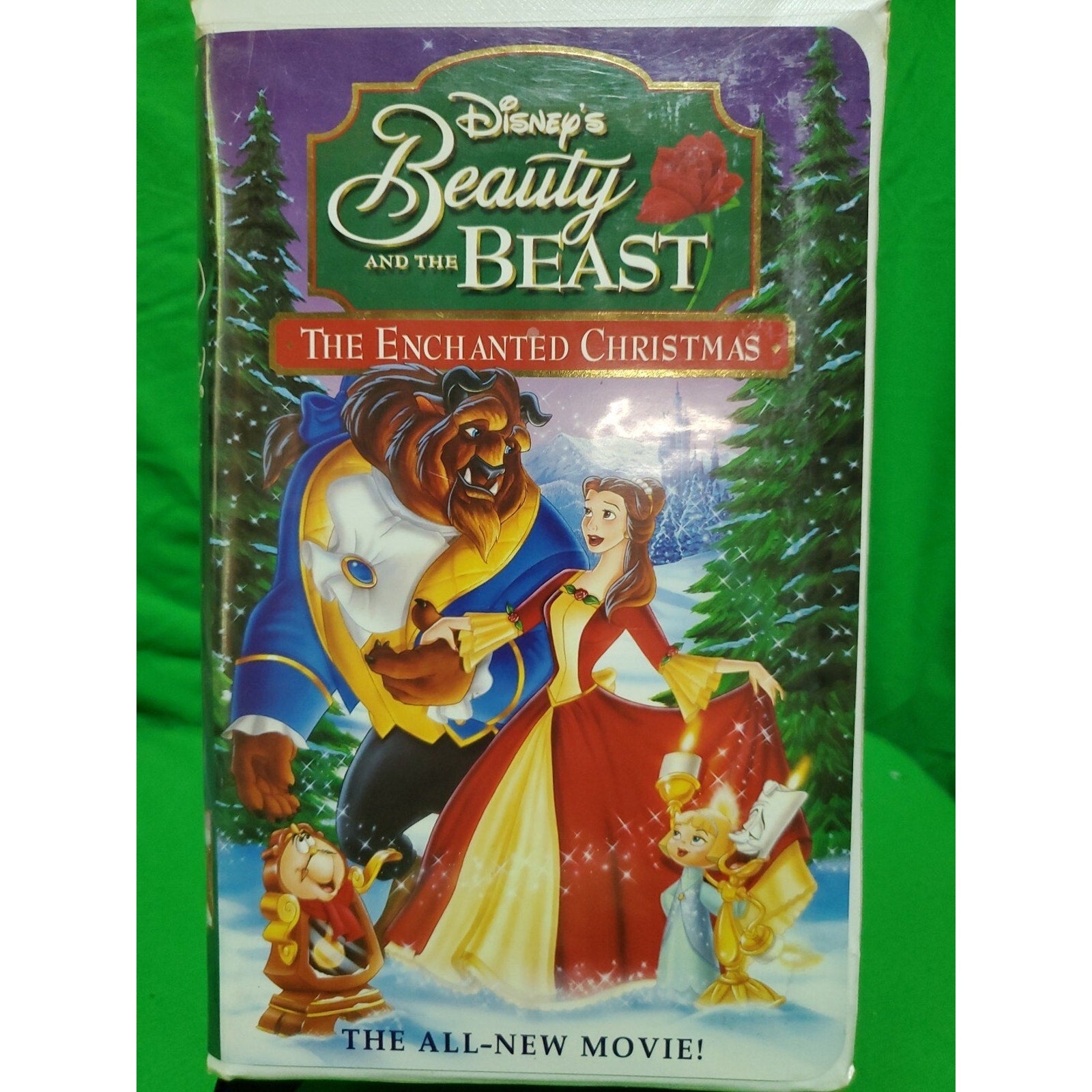 Beauty and the Beast: An Enchanted Christmas (VHS, 1997)