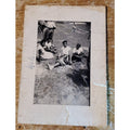 Vintage/Antique Photo/Snapshot African American Young Women 1950's Sitting