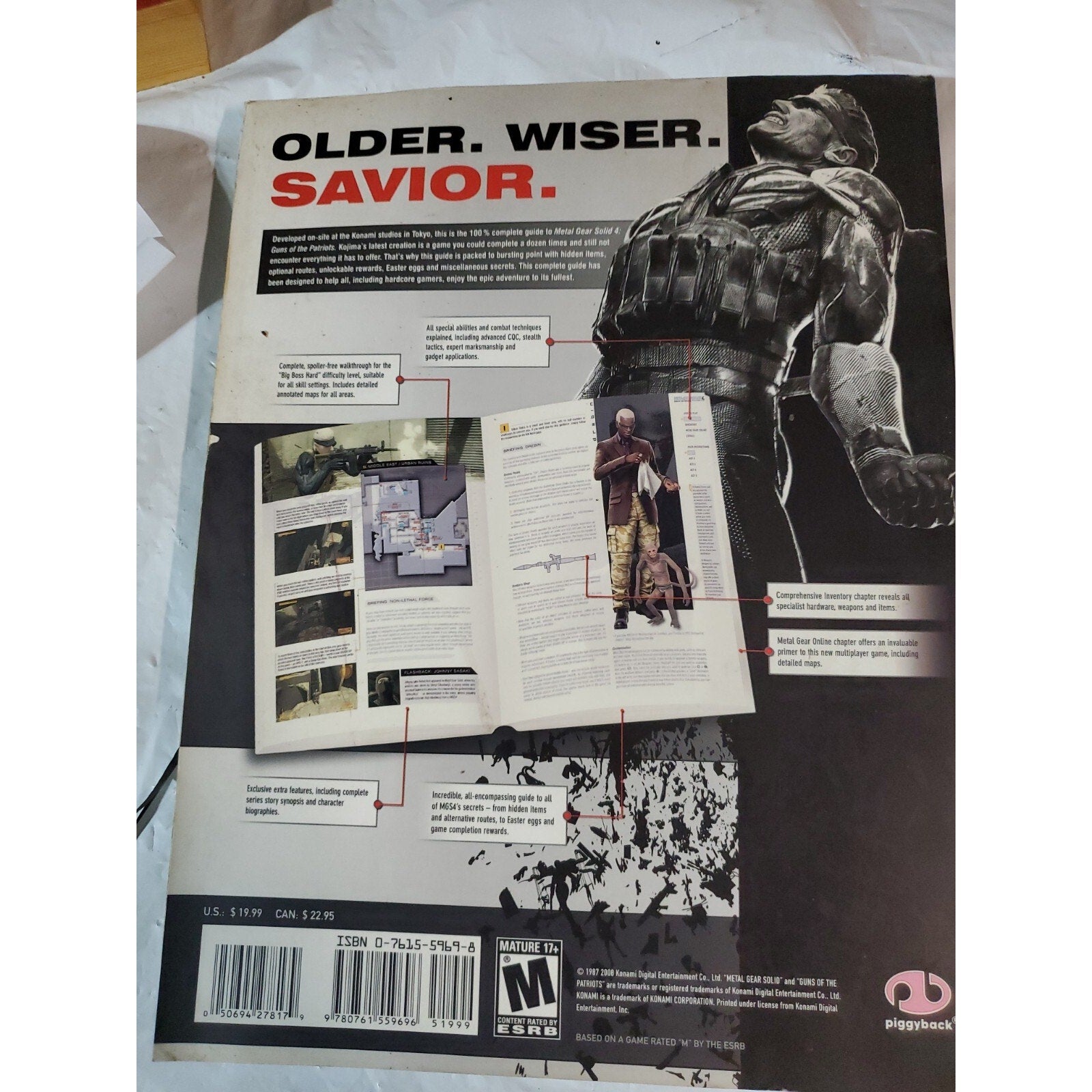 Prima Official Game Guides: Metal Gear Solid : Guns of the Patriots by Piggyback