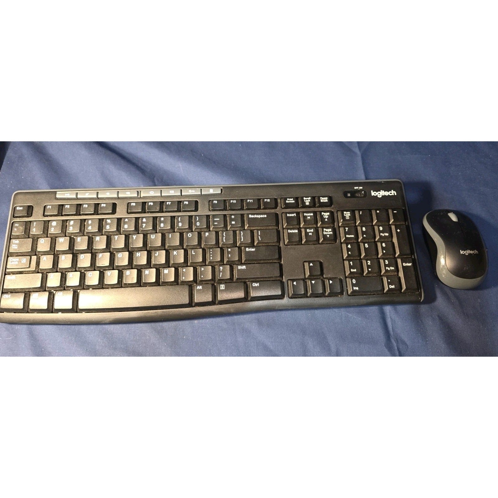 Logitech MK2270 Wireless Keyboard and Mouse Combo - Black (920-008813)