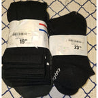 Nike DRI-FIT Cushioned Crew Socks Black 4 Pairs Size L SX5547-010