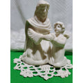 Porcelain Jesus Childs Prayer Figurine Kneeling Vintage