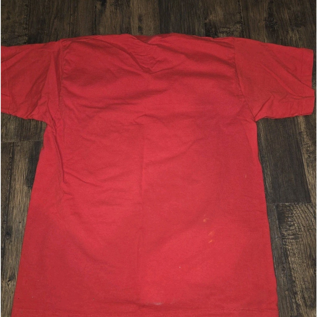 Vintage Houston Rockets 1995 Single Stitch NBA Championship Shirt Red XL