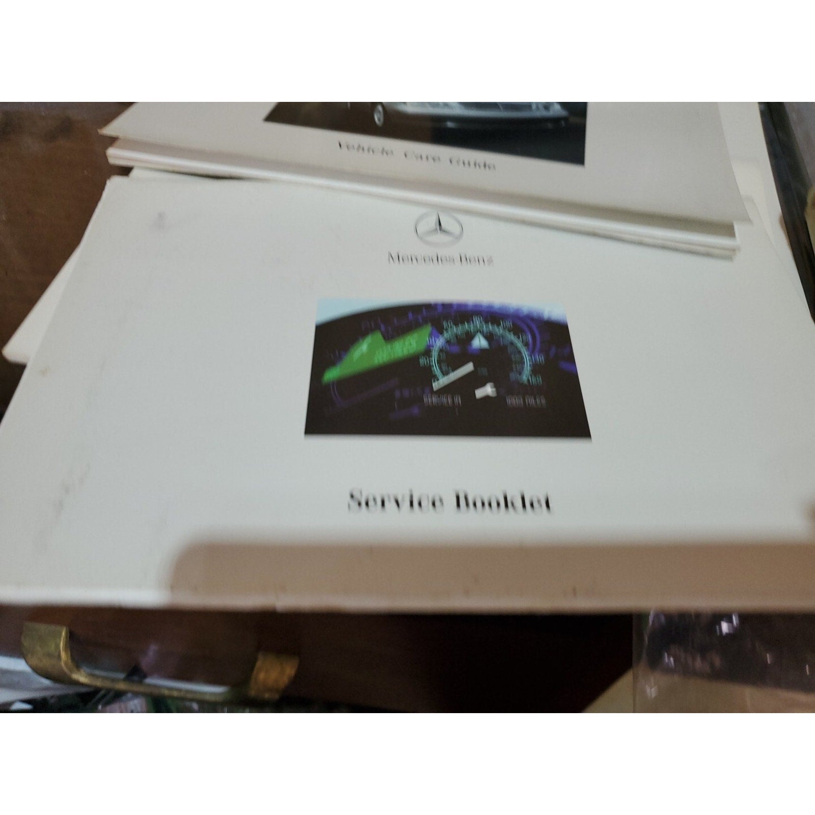 2001 E-Class Mercedes-Benz Owner's Manual Book Case Black GENUINE OEM All Books