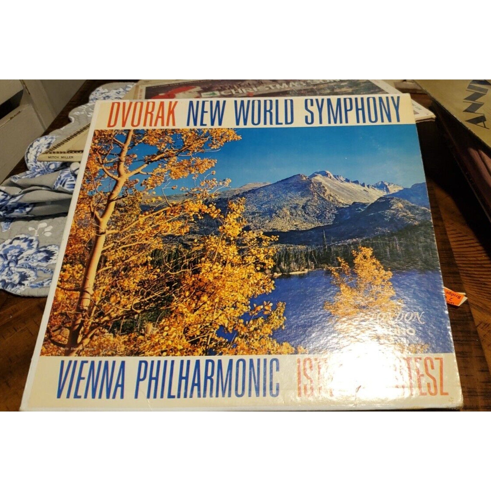 DVORAK SYMPHONY # 5 NEW WORLD VIENNA PHILHARMONIC CLASSICAL RECORD ALBUM CM9295