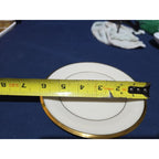 Lenox Eternal 8 Inch Salad Dessert Plates Dimension Collection Set of 4