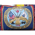 Vtg Handmade Pillow US Army Patriotic Americana Decor 16"x12" Office Man Cave