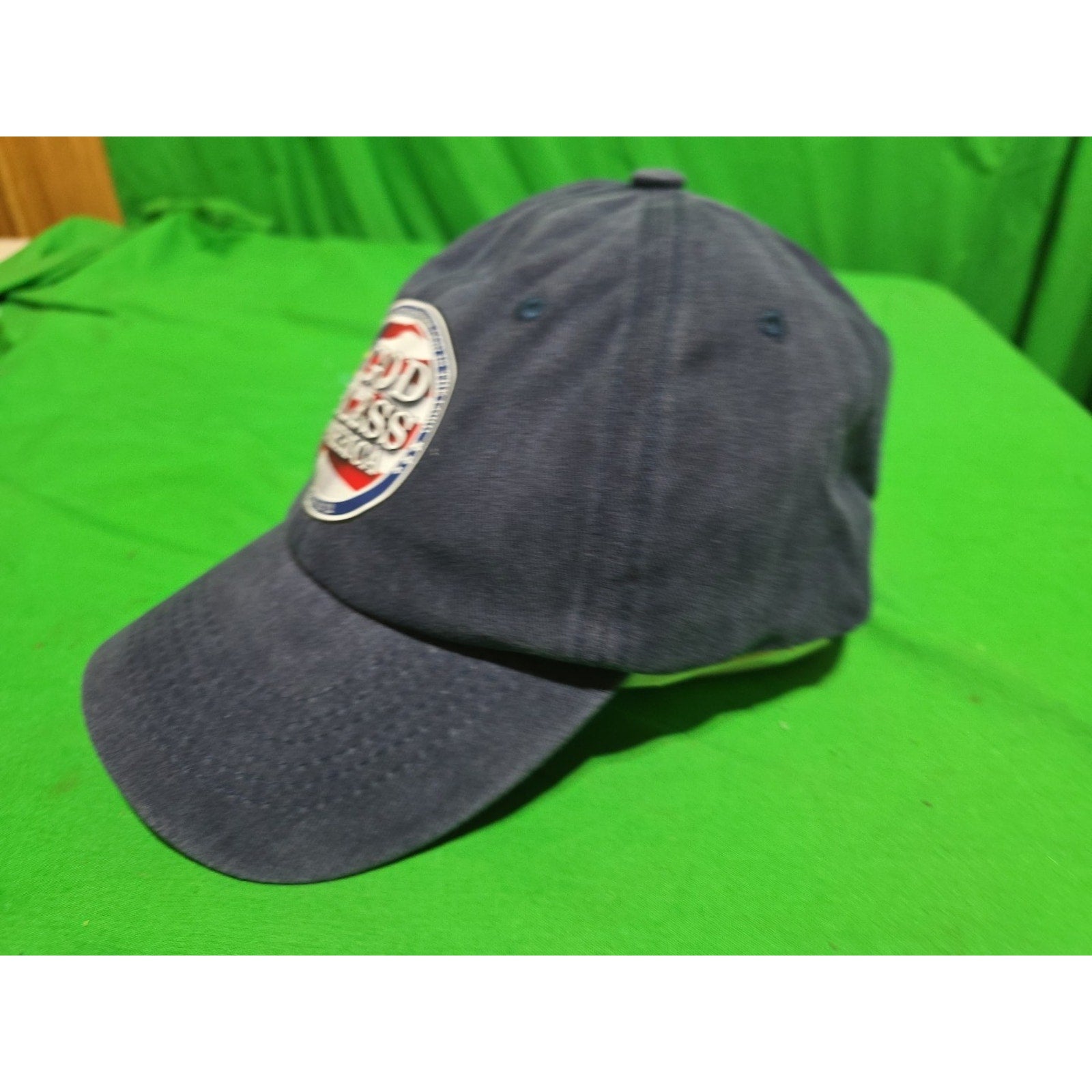 God Bless America Faith Tested Blue Adjustable Baseball Cap Psalm 33:12