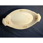BIA Cordon Bleu Serving Dishes -Oval Au Gratin -Floral Pattern -13”x7.5"