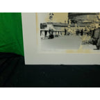 Castel Sant'Angelo Castle of St Angelo Rome Original 9X13 Signed Matted 1960s