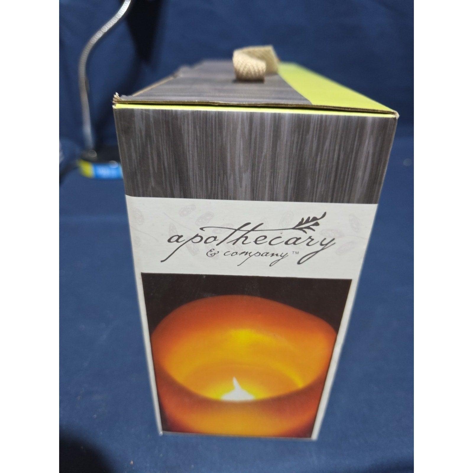 Apothecary & Company 3-Piece LED Candle Set with Remote.