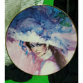 Mrs P.F. E. Albee Portrait Plate The Four Seasons Majesty of Winter art Sheffler