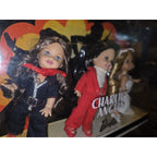 VINTAGE 2009 MATTEL CHARLIE'S ANGELS BARBIE COLLECTOR PINK LABEL FASHION DOLLS