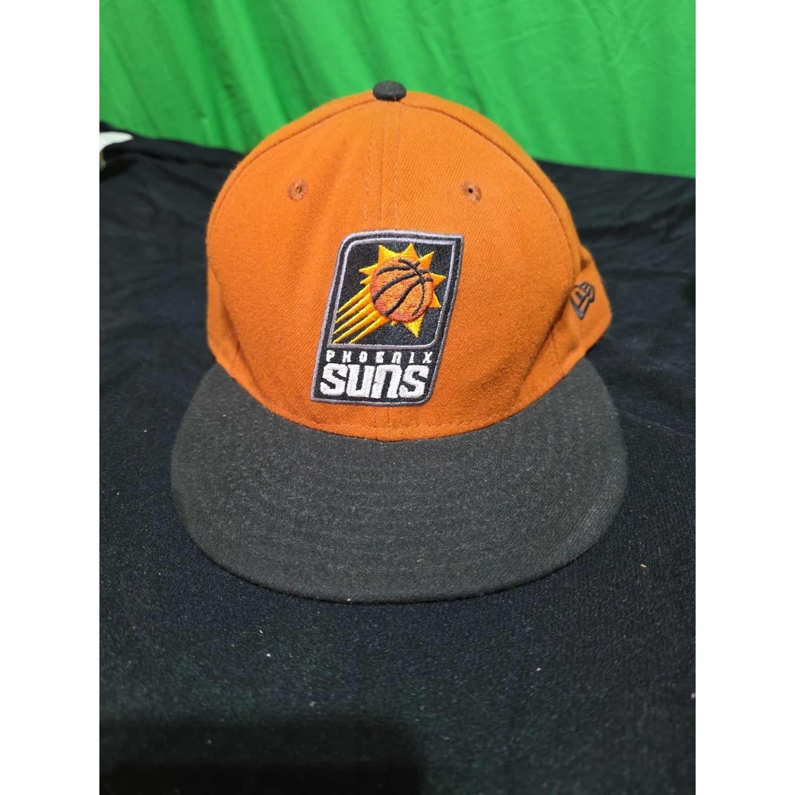Vintage New Era Phoenix Suns Hat Cap SZ 7 1/2 - 59Fifty Made In USA Colorway