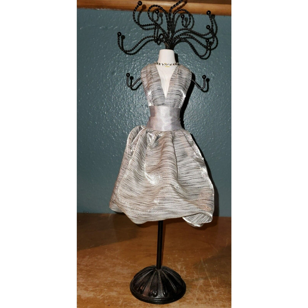 Rack Jewelry Holder Hanger Rings Organizer Dress Form Hollywood Style Bracelets