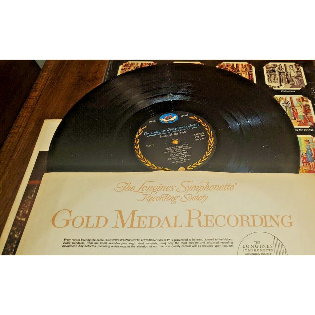 The Longines Symphonette Songs of the Trail LP Record VNTG