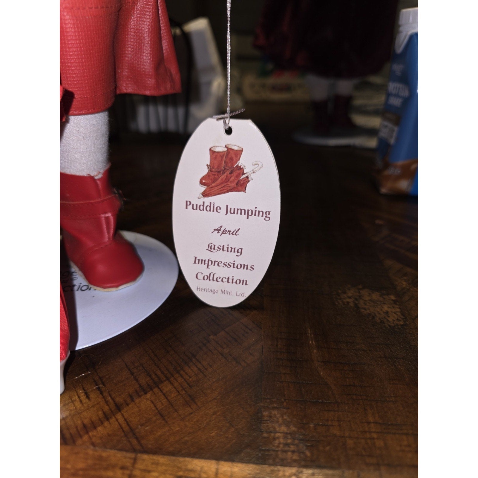 Vintage 1994 Heritage Mint Lasting Impressions Doll Collectible 16" Puddle Jump