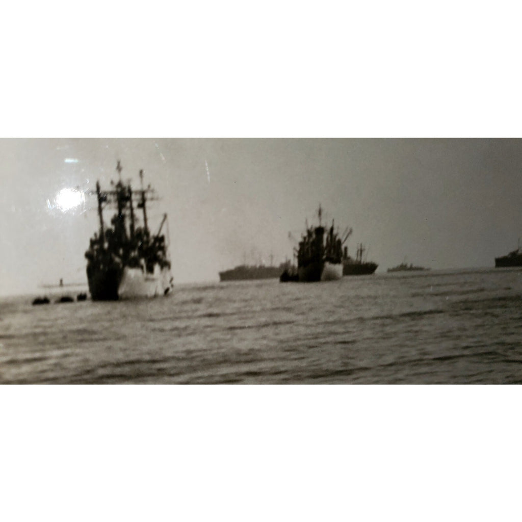 US Navy 8x10 Vintage Rare Photo WW2 Navy Ships Beach Landing 1939 Russia