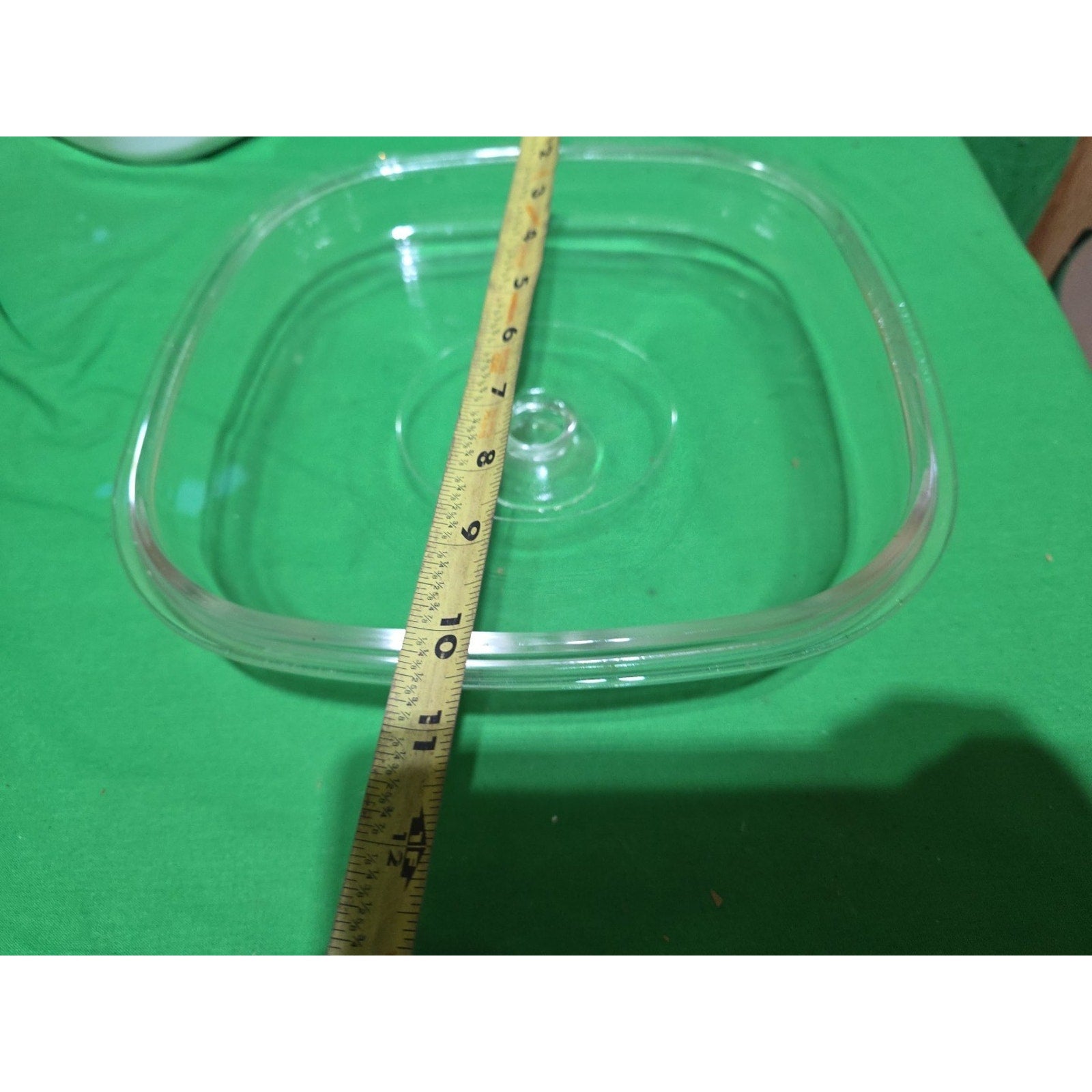 Vintage Pyrex Dome Glass Lid A12C for Corning Ware 10x10 Inch Square Casserole
