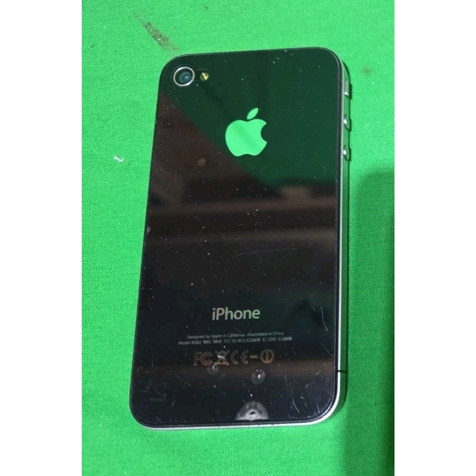 iPhone 4 Black A1332 For Parts or Repair Only Untested
