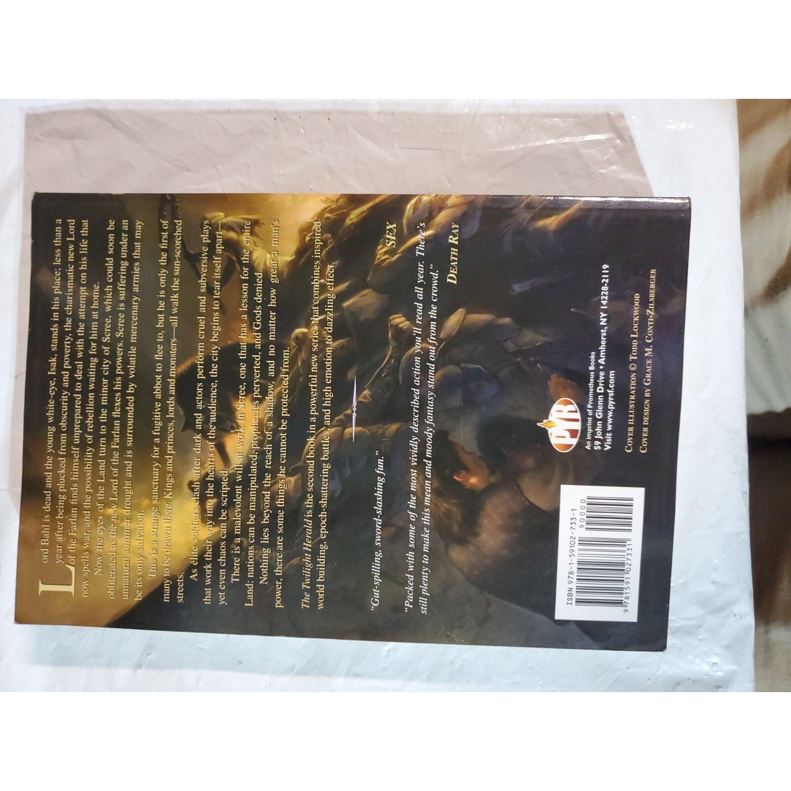 Twilight Reign Ser.: The Twilight Herald by Tom Lloyd (2009, Trade Paperback)