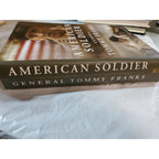 American Soldier by Tommy R. Franks and Malcolm McConnell (2004, Hardcover)