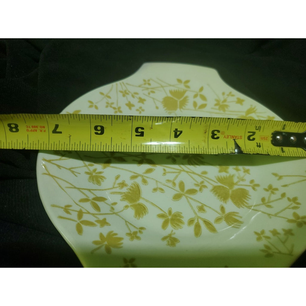 Vintage Sheffield Ironstone Golden Meadow Serving Plate 7.25" Oven Proof