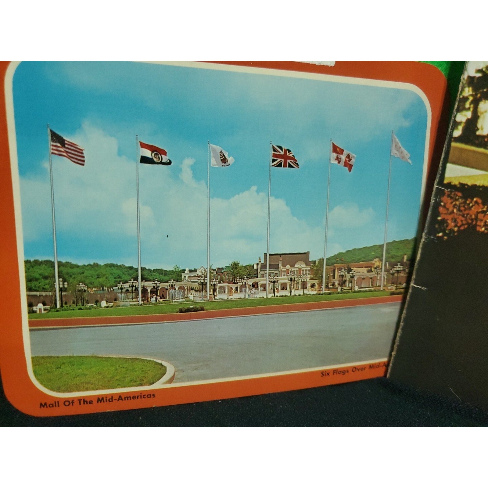 Vintage Six Flags Over Mid-America Pictorial Visit Souvenir Book Screamin Eagle