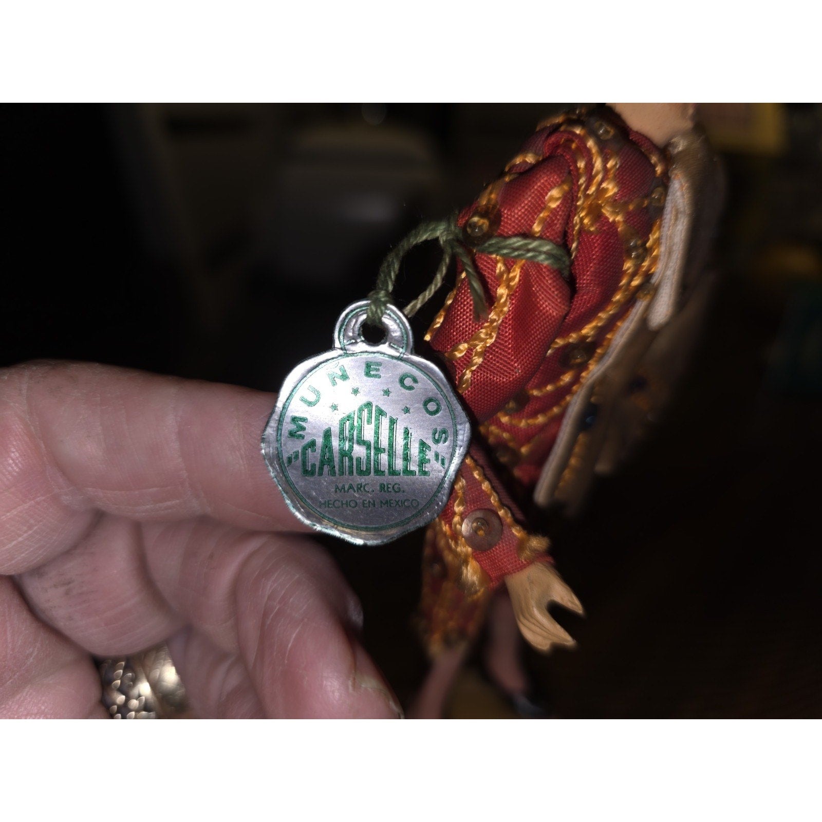 Vintage Munecos Carselle Mexican Spanish Matador Doll 6” tall