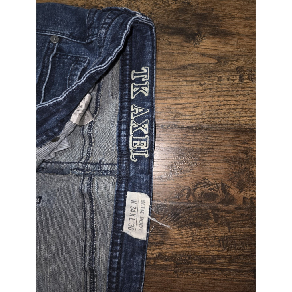 Men's Jeans Lot of 3: Signature by Levi Strauss, TK Axel, & Urban Star (34x30)