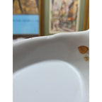 BIA Cordon Bleu Serving Dishes -Oval Au Gratin -Floral Pattern -13”x7.5"