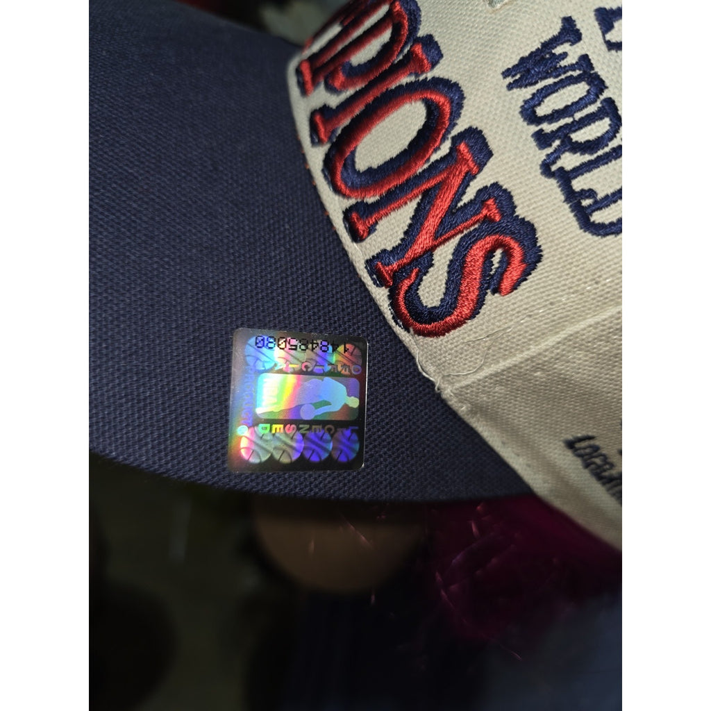 ⭐️Houston Rockets Back To Back 1995⭐️NBA World Champions Cap⭐️NWT⭐️CLEAN⭐️