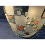 Lenox NATURE'S SPLENDOR PKP 9” Large Glass Salad/Fruit Bowl