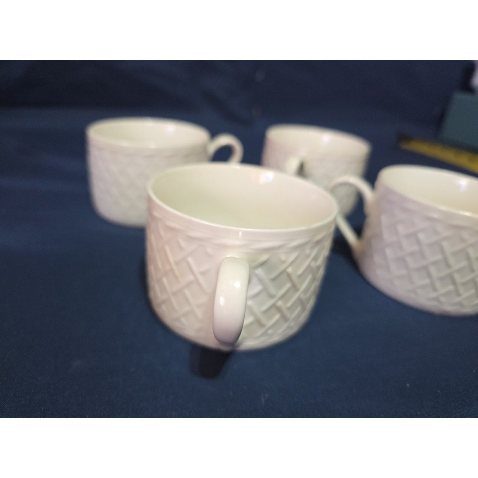 4 Apropos Fine China Cups The Rattan Pattern