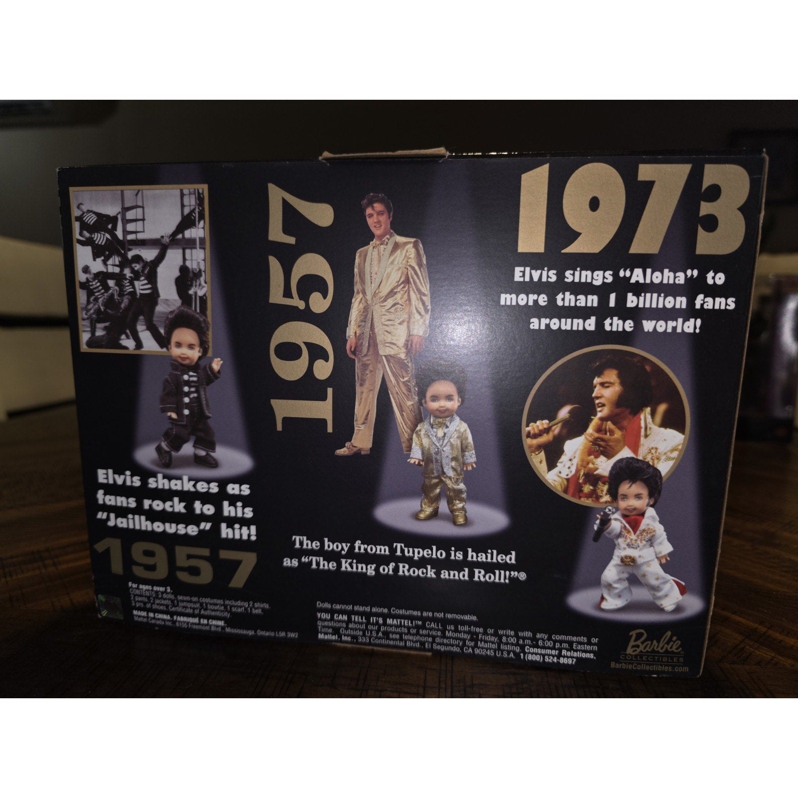 Barbie Tommy As Elvis Doll Gift Set 2003 Mattel B3465