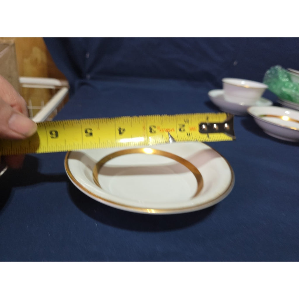 Hutschenreuther Selb Bavaria Berry Bowl 5.25” Gold Trim And Rim