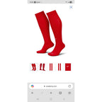 Nike 1 Pair - Over The Calf OTC Knee High Baseball Softball Socks Red DJ9737-657