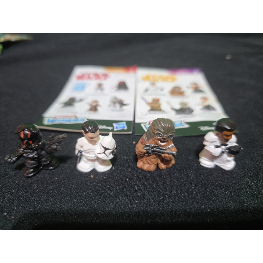 Star Wars Micro Force Fighter Pods Mini Figures Lot Of 4 Chewbacca