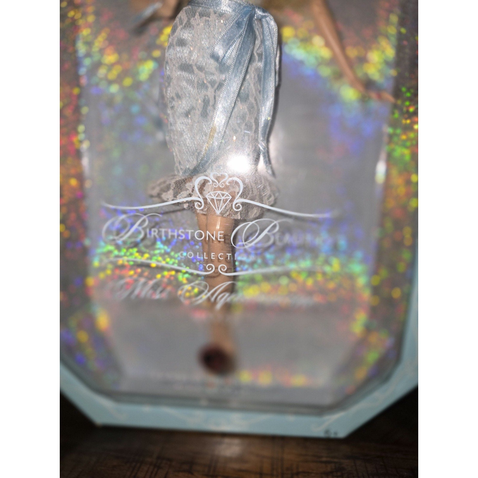 Miss Aquamarine Barbie - Birthstone Beauties - March - Brand new, unopened