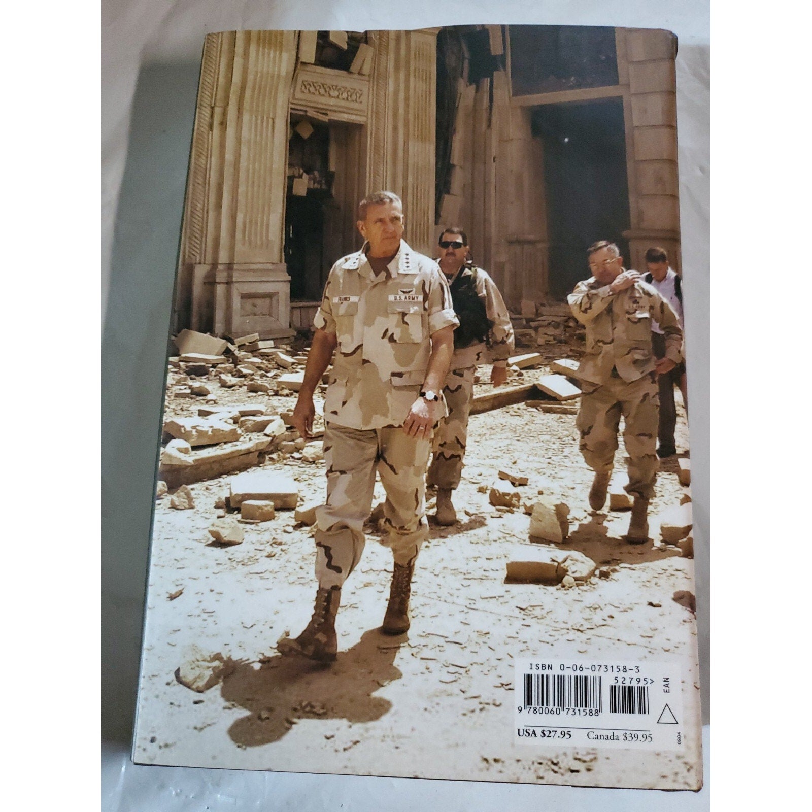 American Soldier by Tommy R. Franks and Malcolm McConnell (2004, Hardcover)