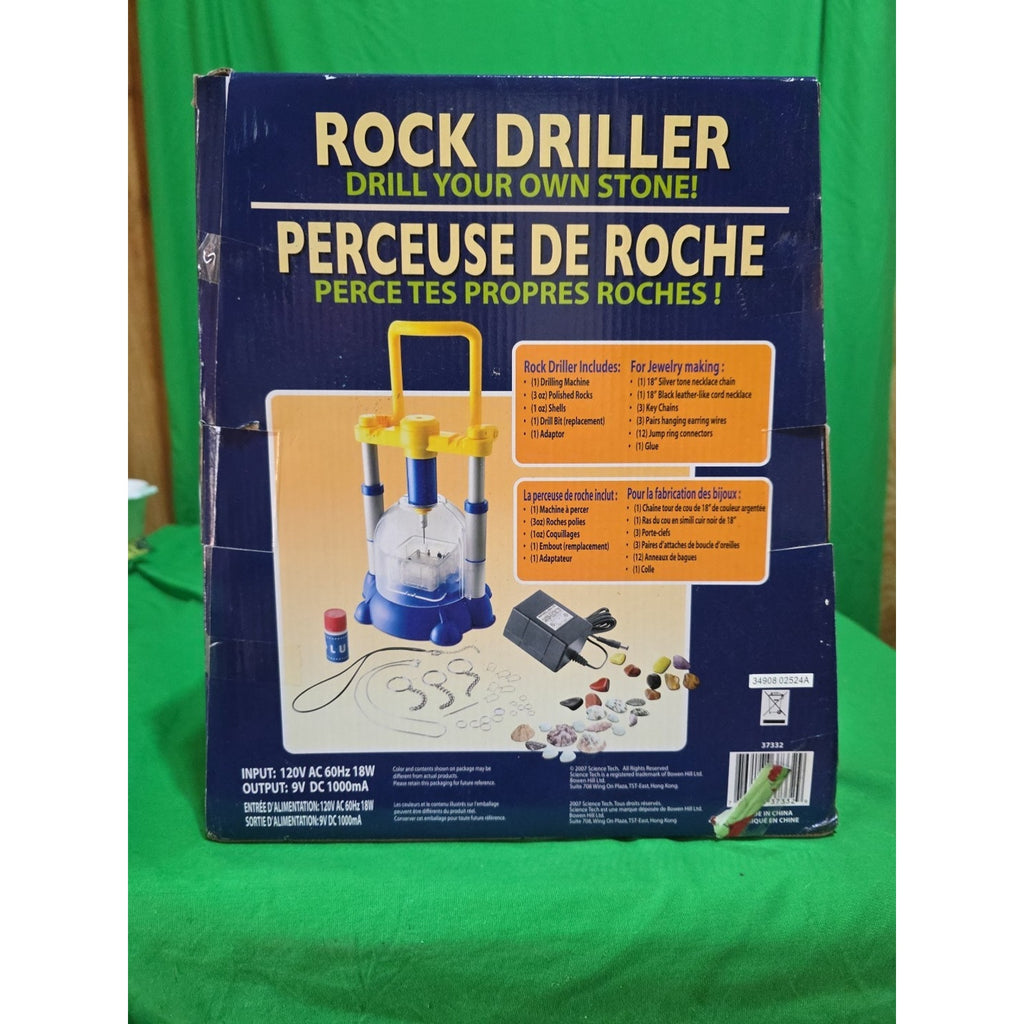 Science Tech Rock Driller Make Beads For Decoration And Jewelry Make Stones!
