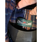 Lot of 2 American Eagle Super Plaid Button Down Flannel Size M